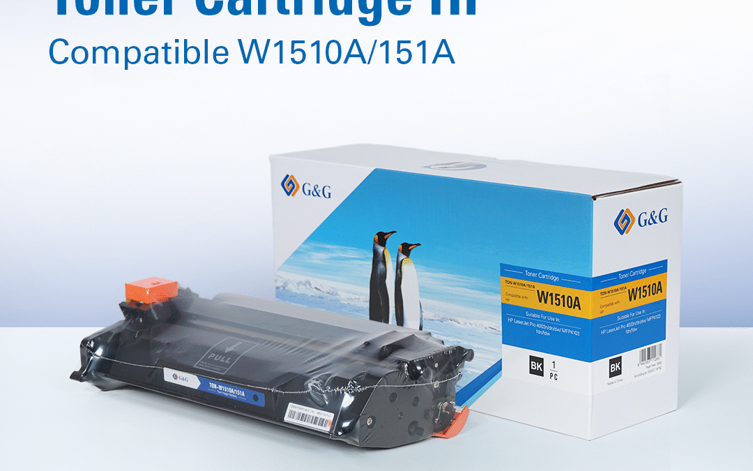 G&G TONER CARTRIDGE Compatible 151A W1510A, Chip Toner Cartridge 151A With Chip