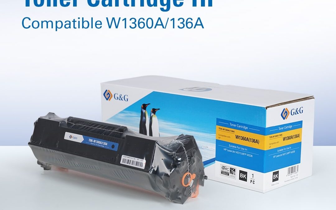 G&G TONER CARTRIDGE Compatible W1360A 136A Cartridge Toner 136A Printer C LaserJet M234dwe M234dw M234dwe With Chip