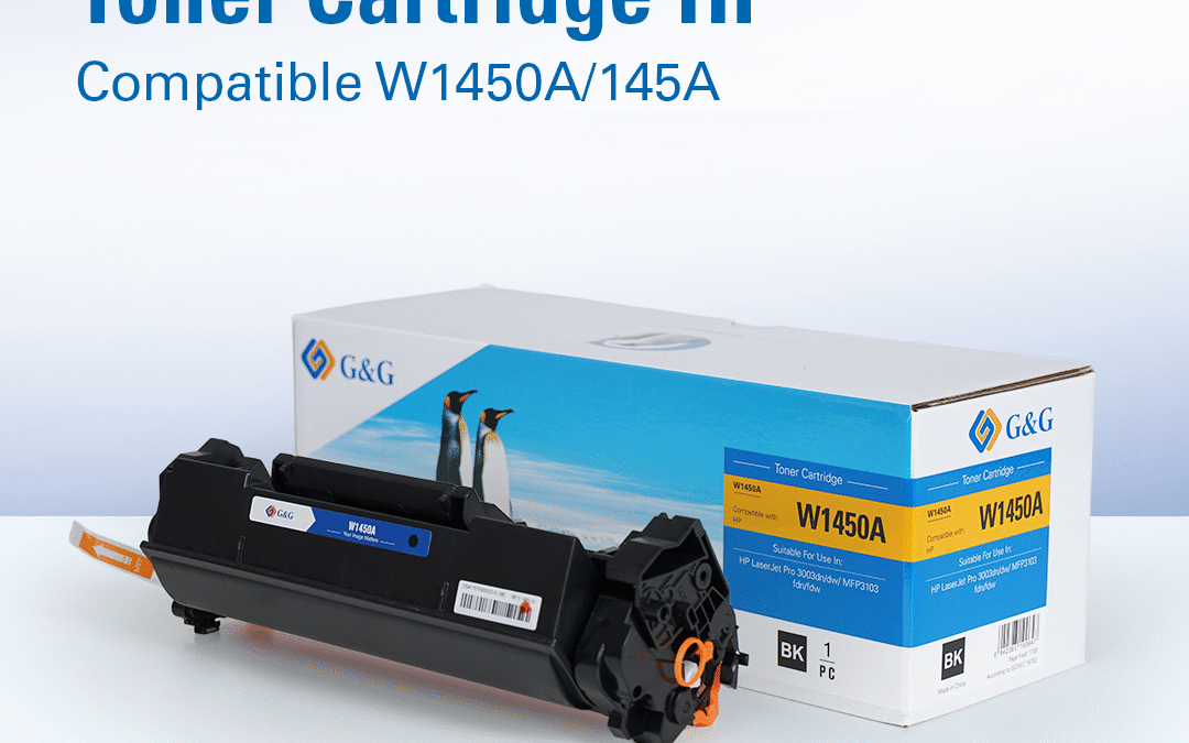 G&G TONER CARTRIDGE Compatible 145A W1450A 1450 W1450 3003dn 3003dw 3103fdn 3103fdw 145A With Chip