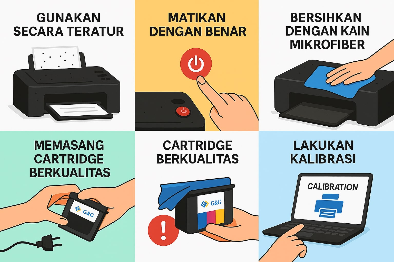Rahasia Perawatan Printer Berkala