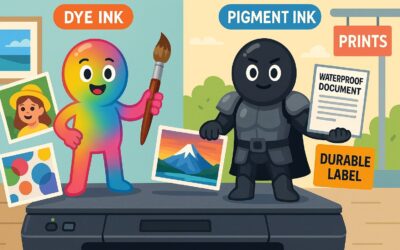 Perbedaan Tinta Dye dan Pigment, Mana yang Lebih Cocok untuk Kebutuhanmu?