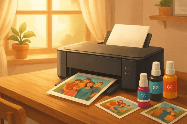 Tips cetak foto agar tidak mudah pudar dengan tinta G&G di printer rumah