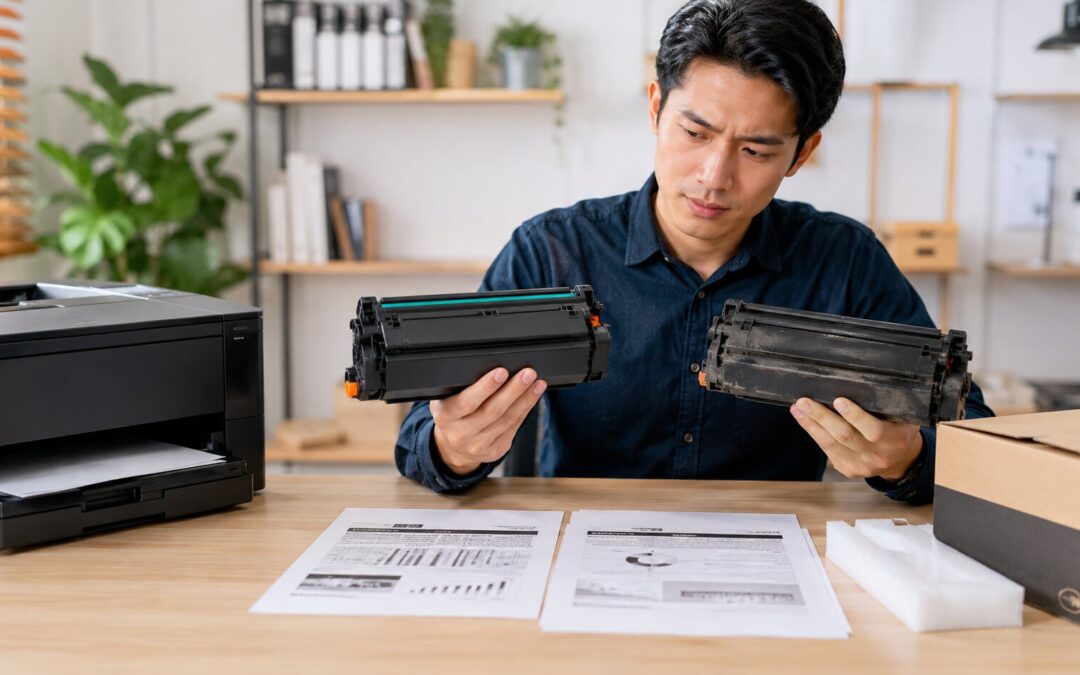 Awas Terkecoh! Ini Cara Mengenali Cartridge Toner Kompatibel Premium vs Produk Daur Ulang Abal-abal