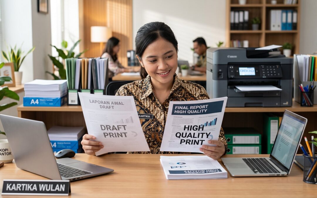 Perbedaan Hasil Cetak Draft dan High Quality, Mana yang Harus Dipilih?