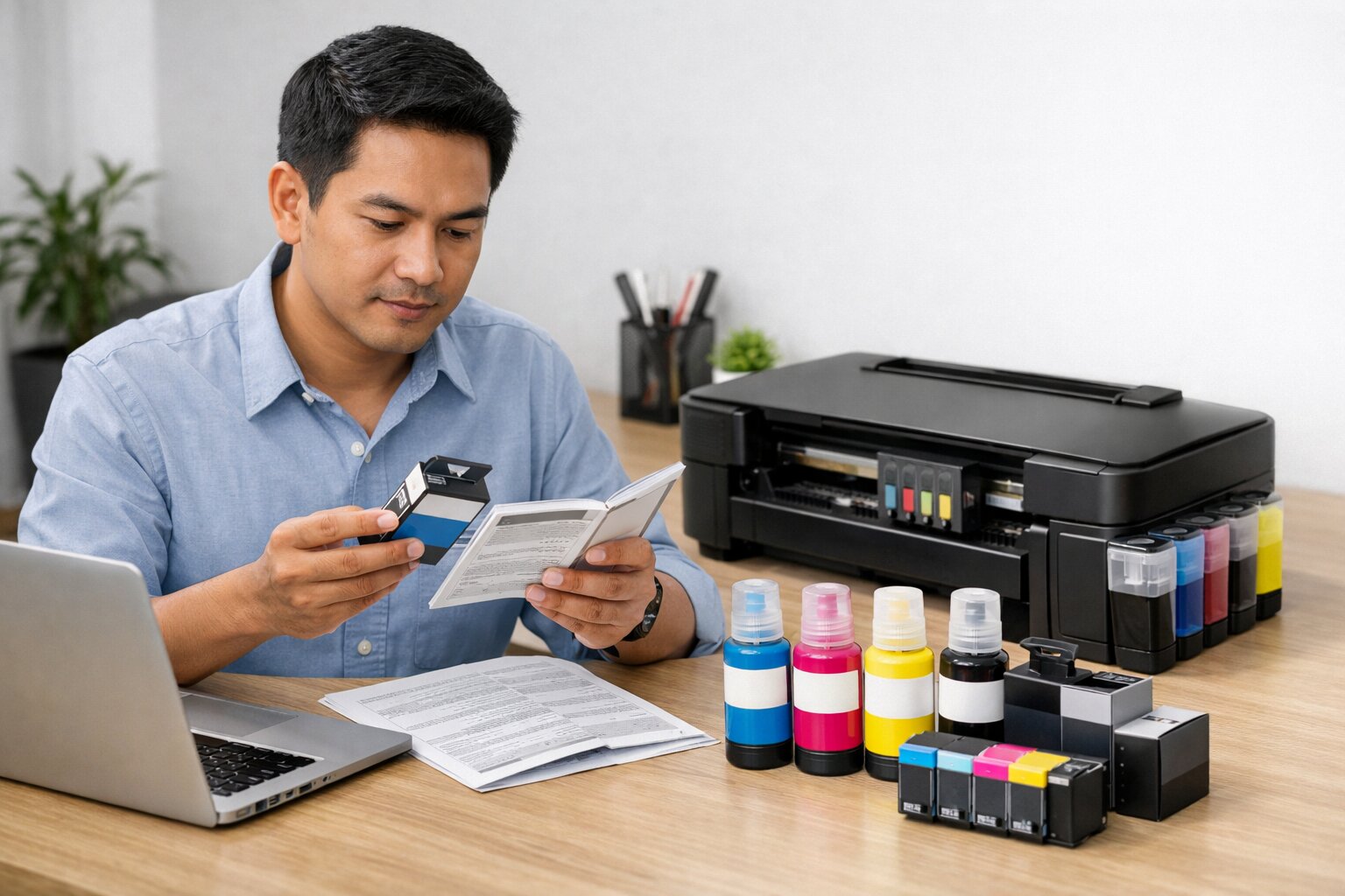 Tips memilih tinta printer yang kompatibel dengan printer inkjet modern