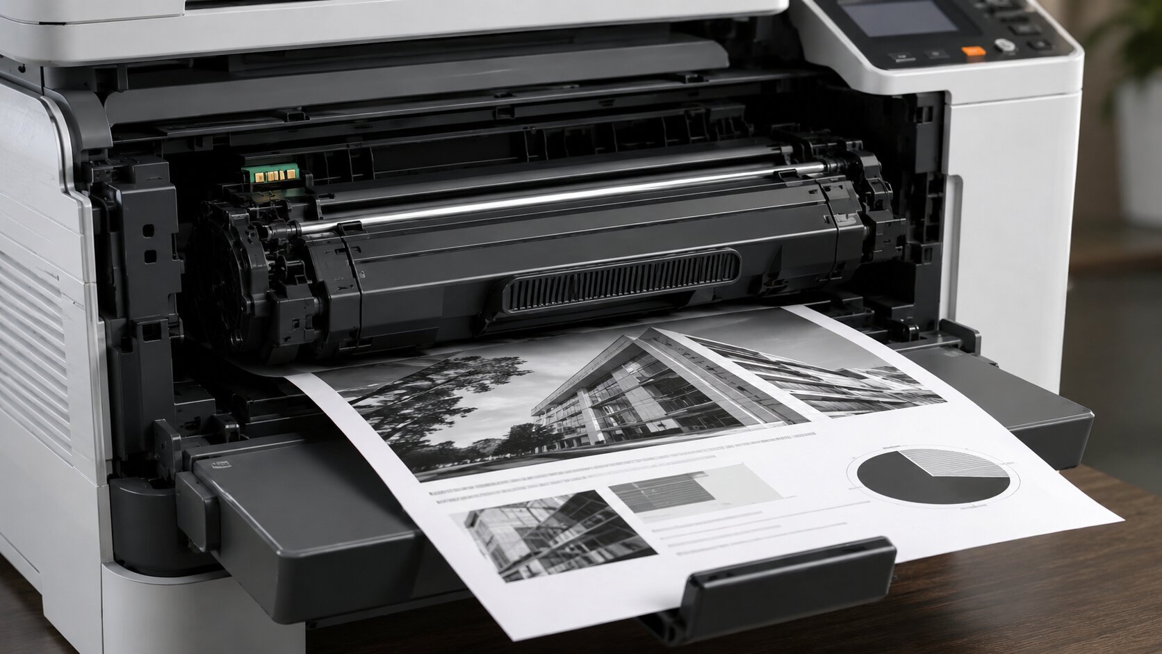 Toner cartridge menentukan kualitas hasil cetak pada printer laser